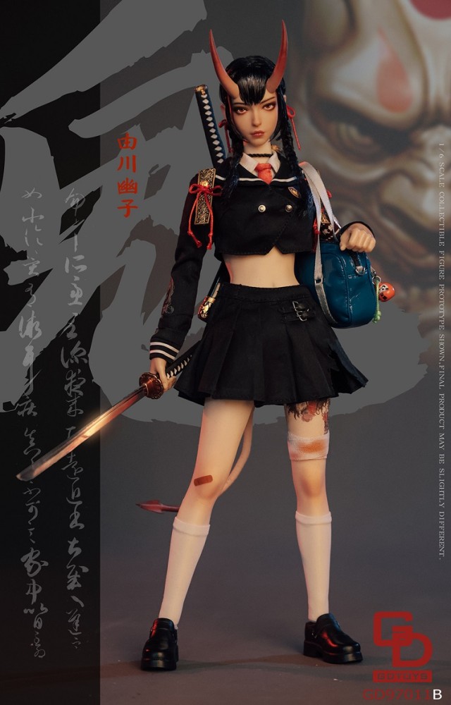(Pre-order)GD Toys Oniji 2nd Edition Yukawa Yuko GD97011B Realistic Figure