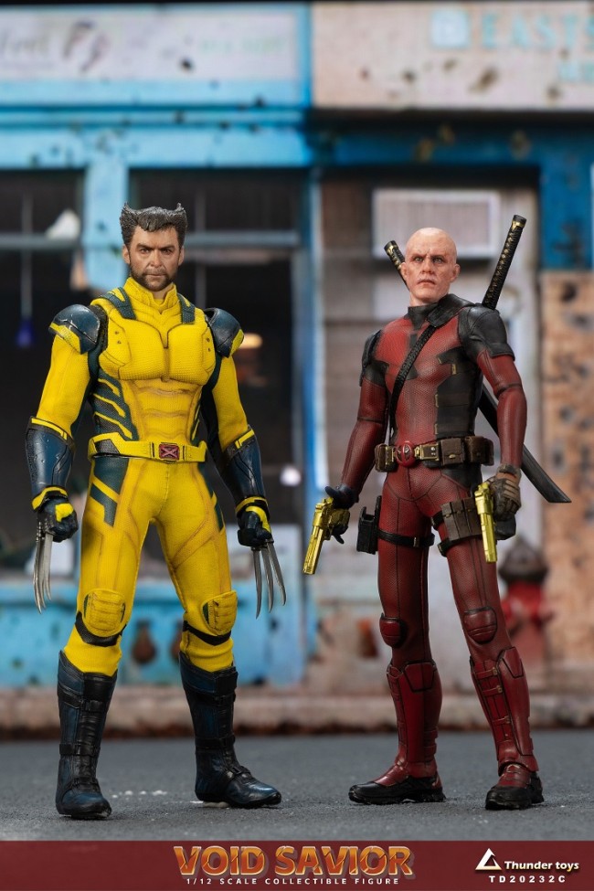 (Pre-order)Thunder toys 1/12 Void Savior Deadpool&Wolverine Set Movable Figure TD20232C