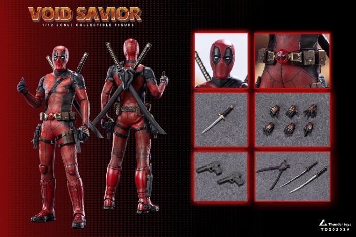 (Pre-order)Thunder toys 1/12 Void Savior Deadpool Movable Figure TD20232A