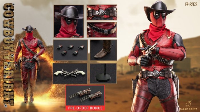 (Pre-order)Flashpoint Studios 1/6 Cowboy Variant Movable Figure FP-22173