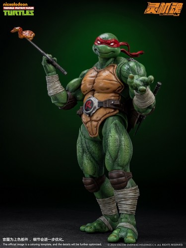 (Pre-order)LINGJIHUN Ninja Turtles Series Licensed Action Figure Raphael