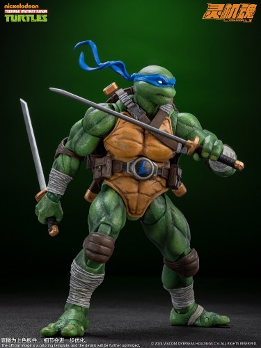 (Pre-order)LINGJIHUN Ninja Turtles Series Licensed Action Figure Leonardo