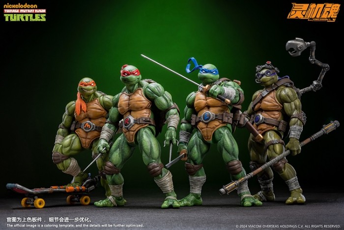 (Pre-order)LINGJIHUN Ninja Turtles Series Licensed Action Figure Raphael