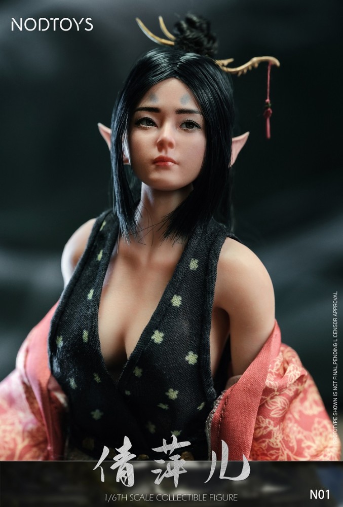 (Pre-order)NODTOYS NOD-N01 1/6 Silicone Mobile Doll Fox Fairy - Qianping'er