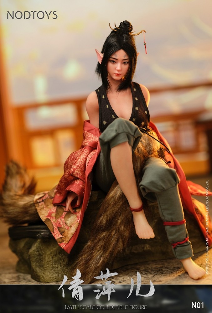 (Pre-order)NODTOYS NOD-N01 1/6 Silicone Mobile Doll Fox Fairy - Qianping'er