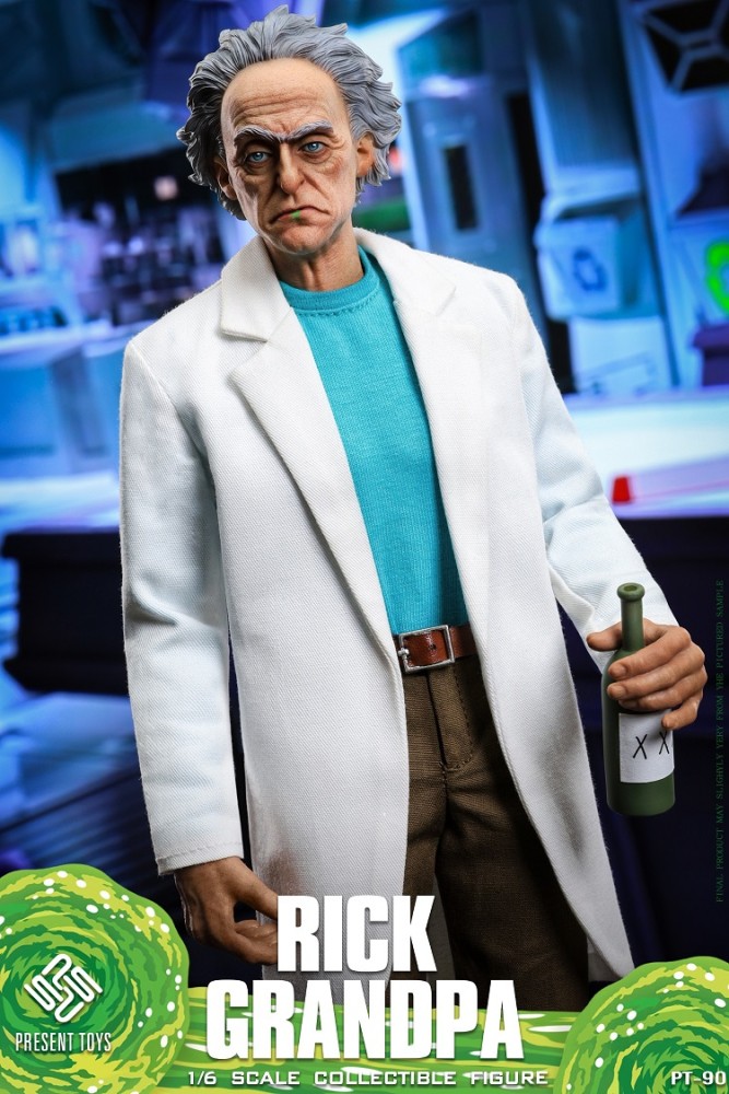 (Pre-order)Present Toys 1/6 Rick Grandpa Realistic Figure PT-SP90