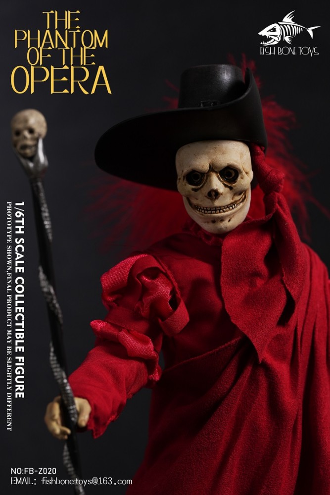 (Pre-order)FISH BONE TOYS 1/6 Opera Ghost Shadow  Movable Figure FB-Z020