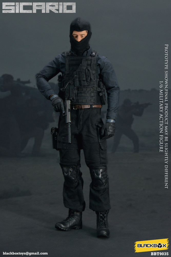 (Pre-order)BLACKBOXTOYS 1/6 Sicario Realistic Figure BBT9035