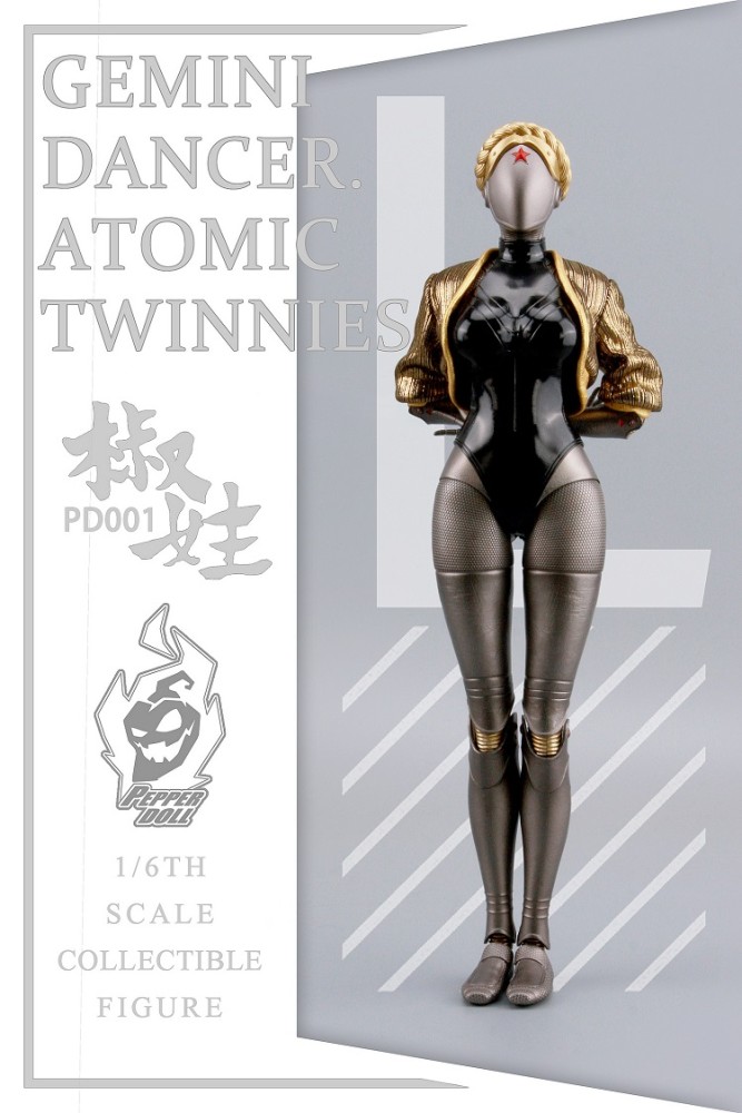 (Pre-order)Pepper Doll 1/6 Gemini Dancer&Atomic Twinnie Set Movable Figure PD001
