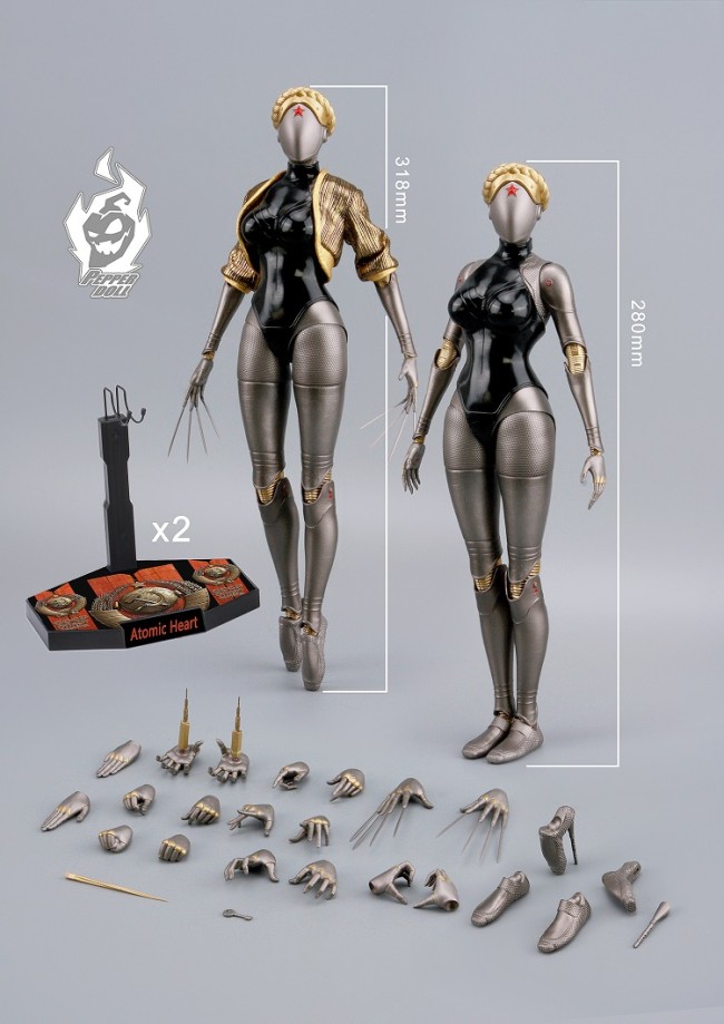 (Pre-order)Pepper Doll 1/6 Gemini Dancer&Atomic Twinnie Set Movable Figure PD001