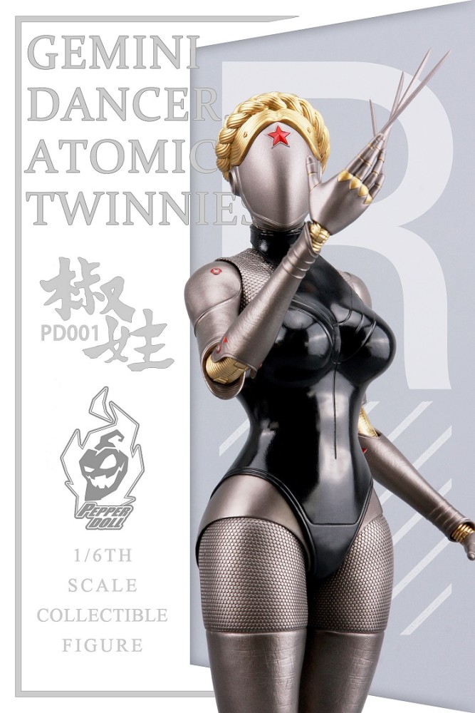 (Pre-order)Pepper Doll 1/6 Gemini Dancer&Atomic Twinnie Set Movable Figure PD001