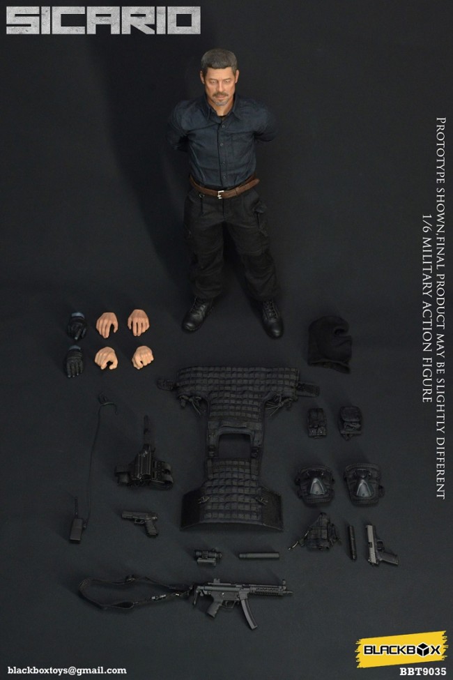 (Pre-order)BLACKBOXTOYS 1/6 Sicario Realistic Figure BBT9035