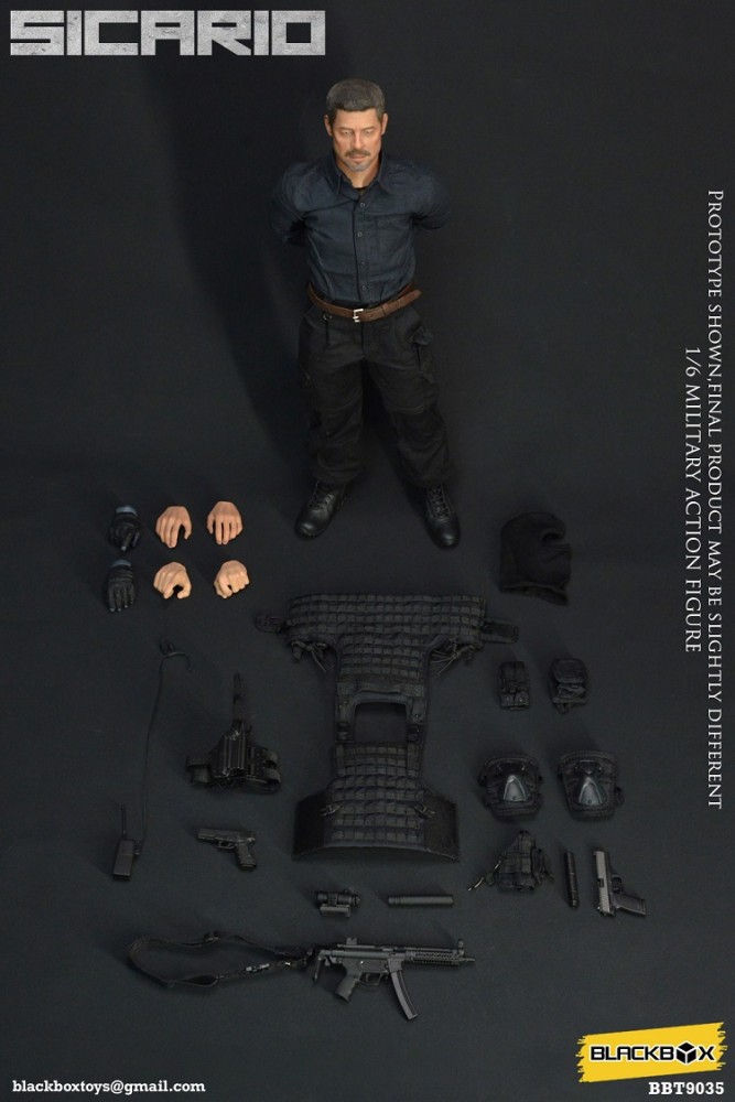 (Pre-order)BLACKBOXTOYS 1/6 Sicario Realistic Figure BBT9035
