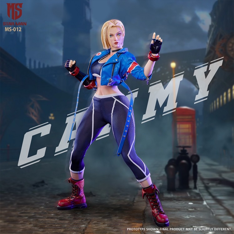 US$ 210.00 - Star Man 1/6 Cammy Agent-Blue Bee Seamless