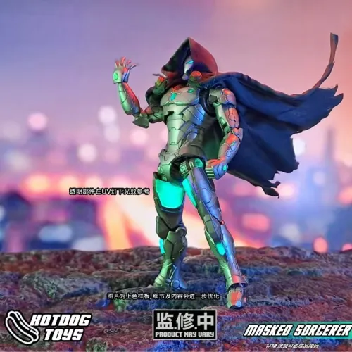 (Pre-order)HOTDOG TOYS 1/12 Masked Sorcerer Energy Blade 6 Inch Movable Figure