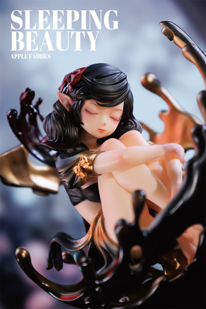 (Pre-order)WeArtDoing Sleeping Beauty-Apple Fairies-Black Statue