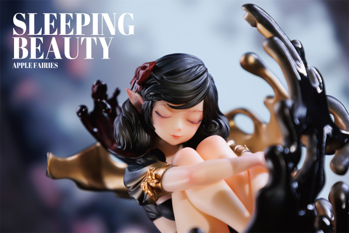 (Pre-order)WeArtDoing Sleeping Beauty-Apple Fairies-Black Statue