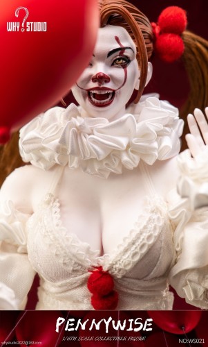 (Pre-order)WHY STUDIO Resurrection Female Clown Pennywise Realistic Figure WS021