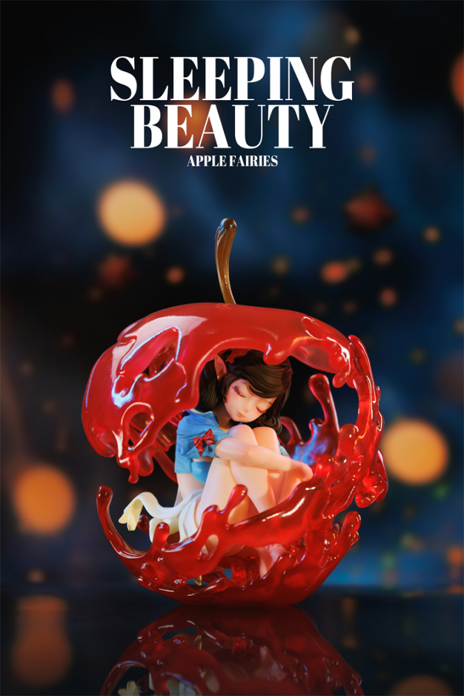 (Pre-order)WeArtDoing Sleeping Beauty-Apple Fairies-Red Statue