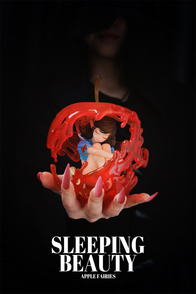 (Pre-order)WeArtDoing Sleeping Beauty-Apple Fairies-Red Statue