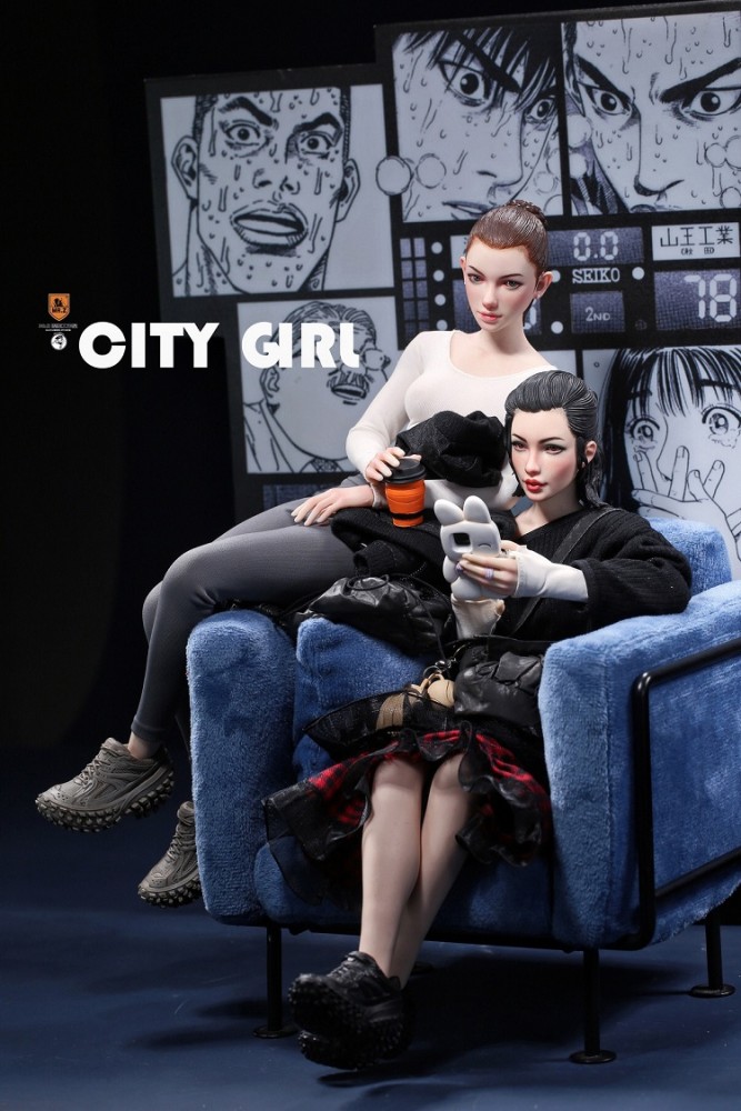 (Pre-order)Mr.Z Model Studio City Series NO.2: City girl Rui Movable Figure CG002-A