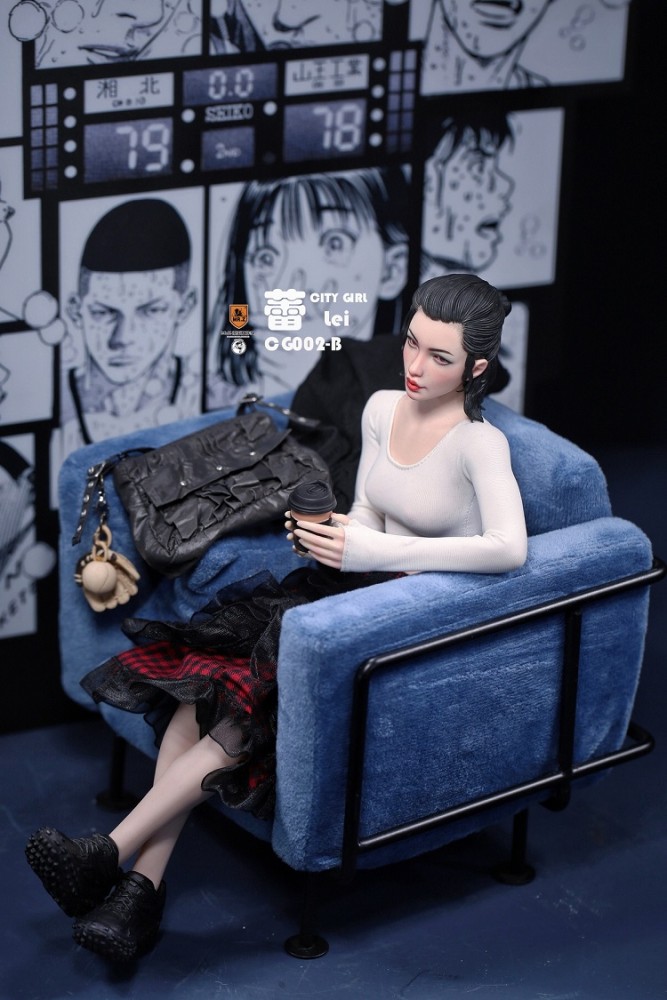 (Pre-order)Mr.Z Model Studio City Series NO.2: City girl Lei Movable Figure CG002-B