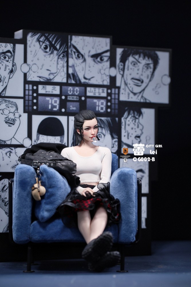 (Pre-order)Mr.Z Model Studio City Series NO.2: City girl Lei Movable Figure CG002-B