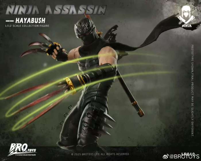 (Pre-order)Brotoys 1/12 Ninja Assassin - Falcon 6 Inch Movable Figure LR010