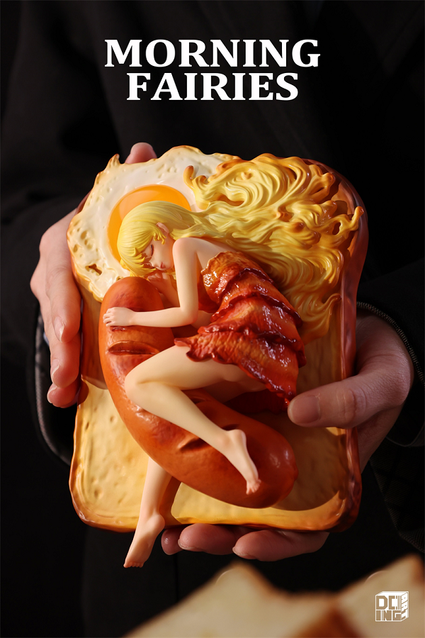 (Pre-order)WeArtDoing Sleeping Beauty-Morning Fairies-Sausage&Egg Statue