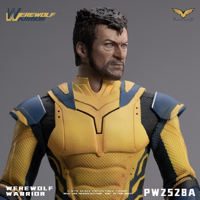 (Pre-order)PW Toys 1/12 WEREWOLF WARRIOR Regular/Damaged Version PW2528