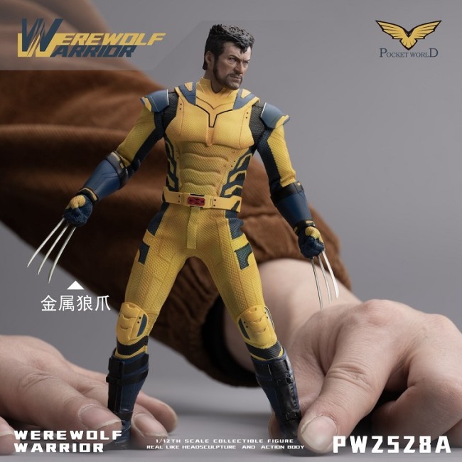 (Pre-order)PW Toys 1/12 WEREWOLF WARRIOR Regular/Damaged Version PW2528