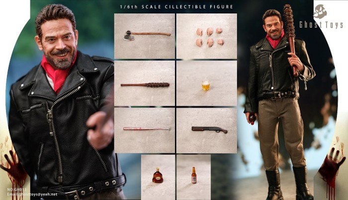 (Pre-order)Ghost Toys Walking Dead 1/6 Negan Realistic Figure GH-013