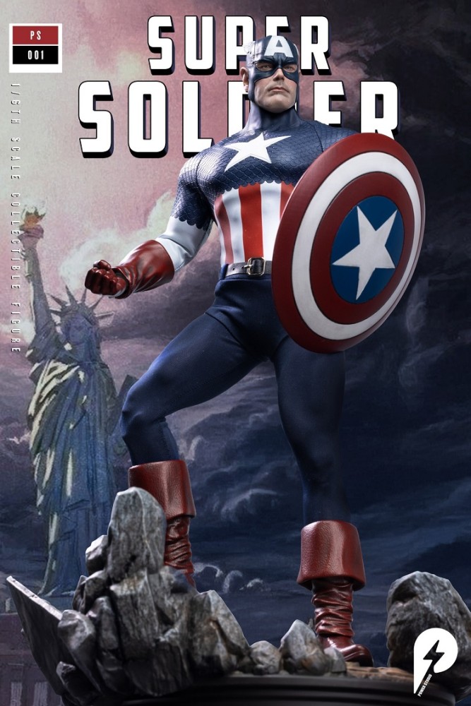 (Pre-order)Power Studio 1/6 super soldier Realistic Figure PS001