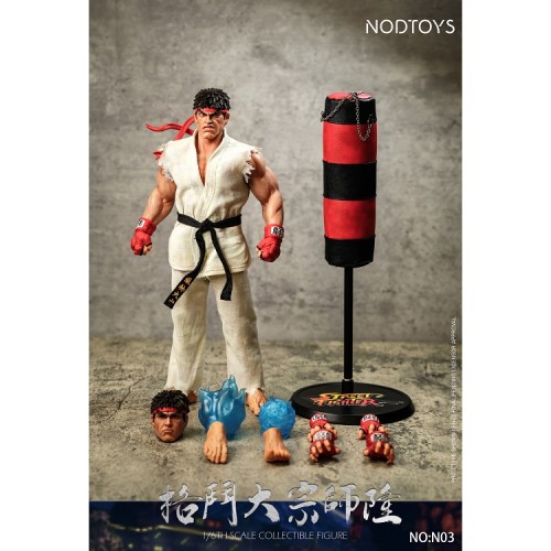 (Pre-order)NODTOYS NOD-N01 1/6 Silicone Articulated Figure Grandmaster of Fighting – Ryu