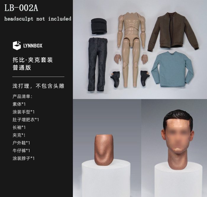 (Pre-order)LYNNBOX 1/6 Toby Jacket Set Spider-Man Regular Edition/Laboratory Edition