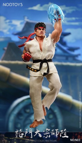 (Pre-order)NODTOYS NOD-N01 1/6 Silicone Articulated Figure Grandmaster of Fighting – Ryu