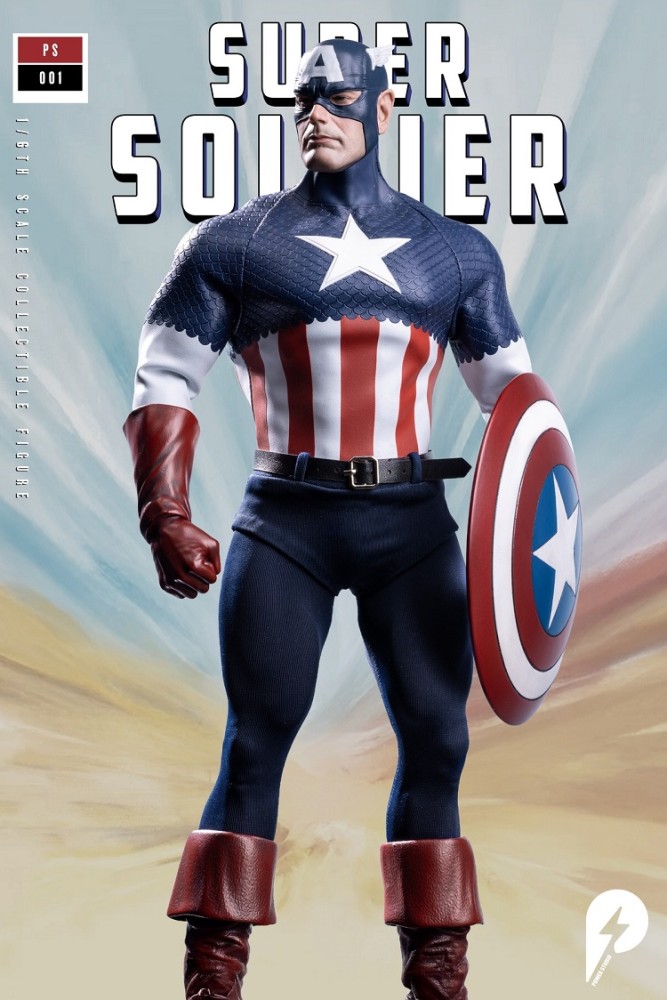 (Pre-order)Power Studio 1/6 super soldier Realistic Figure PS001