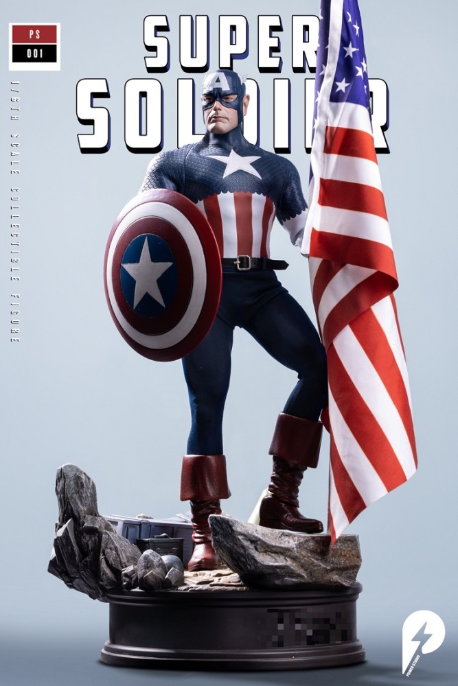 (Pre-order)Power Studio 1/6 super soldier Realistic Figure PS001