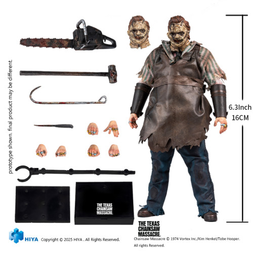(Pre-order)Haiya The Texas Chainsaw Massacre 1/12 Thomas Brown Hewitt 6inch Action Figure  EST0141