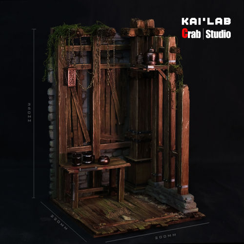 (Pre-order)Crab Studio x Kai Lab 1/12 Darkest Dungeon Themed Miniature Scene