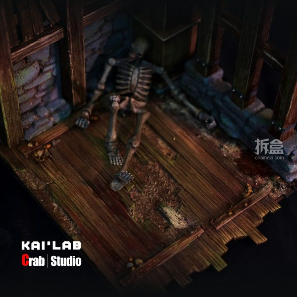 (Pre-order)Crab Studio x Kai Lab 1/12 Darkest Dungeon Themed Miniature Scene