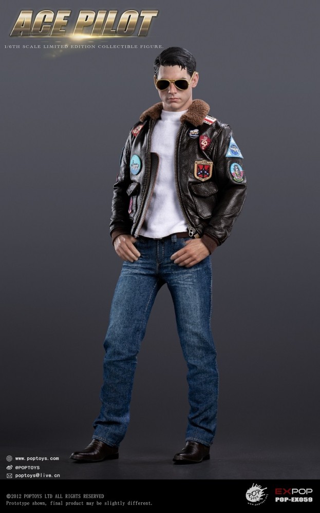 (Pre-order)POPTOYS 1/6 EX059 ACE Pilot Jacket Version Realistic Figure