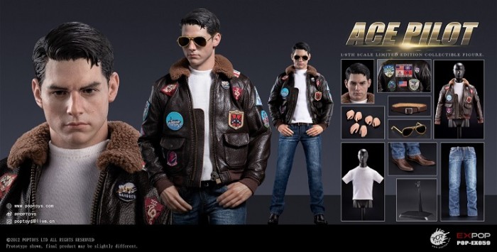 (Pre-order)POPTOYS 1/6 EX059 ACE Pilot Jacket Version Realistic Figure