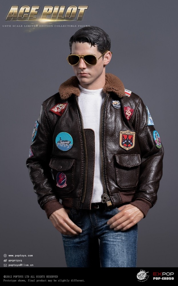 (Pre-order)POPTOYS 1/6 EX059 ACE Pilot Jacket Version Realistic Figure