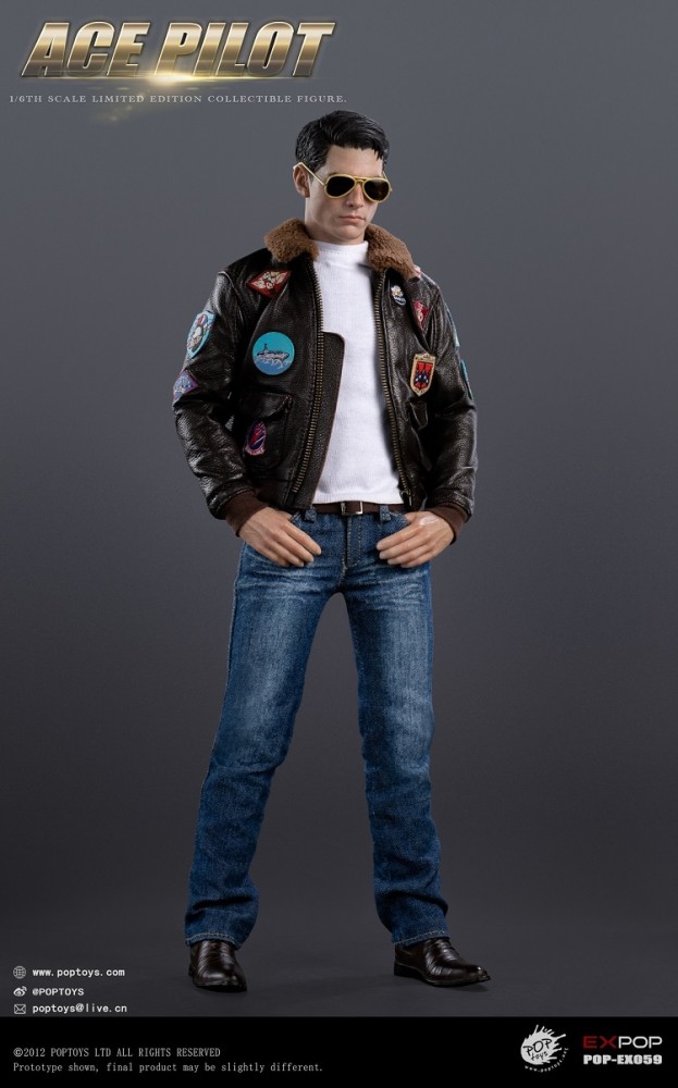 (Pre-order)POPTOYS 1/6 EX059 ACE Pilot Jacket Version Realistic Figure