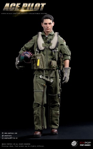 (Pre-order)POPTOYS 1/6 EX061 ACE Pilot Flying Suit Version Realistic Figure