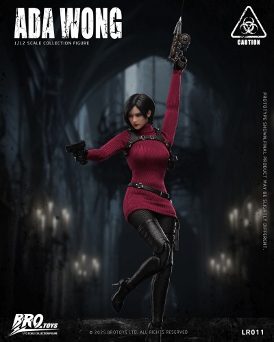 (Pre-order)Brotoys Resident Evil 1/12 Ada Wong 6 Inch Movable Figure LR011