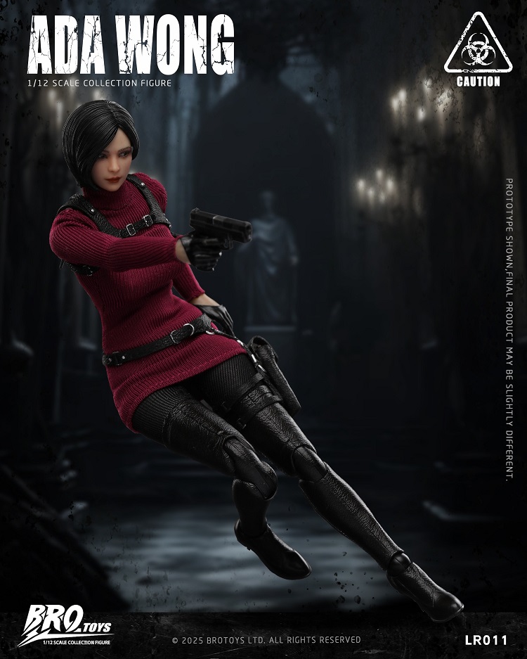 US$ 15.00 - (Pre-order)Brotoys Resident Evil 1/12 Ada Wong 6 Inch
