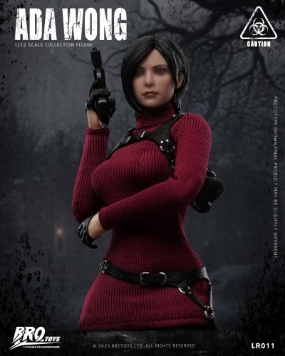 (Pre-order)Brotoys Resident Evil 1/12 Ada Wong 6 Inch Movable Figure LR011
