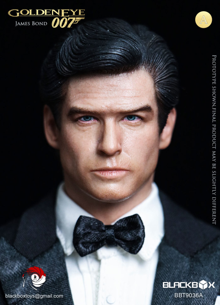 (Pre-order)BLACKBOXTOYS 1/6 007 GOLD EYES Realistic Figure BBT9036A